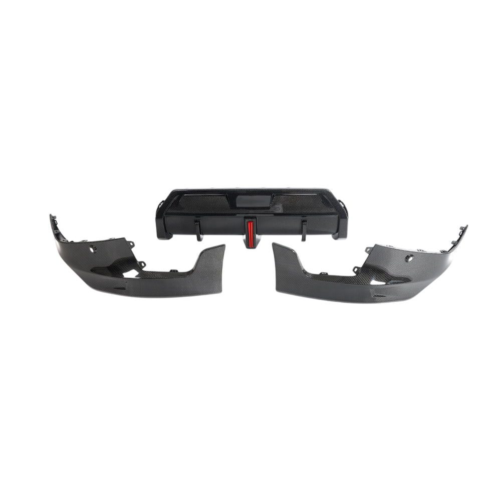 Carbon Fiber Rear Diffuser Kit With Light | G42 M240