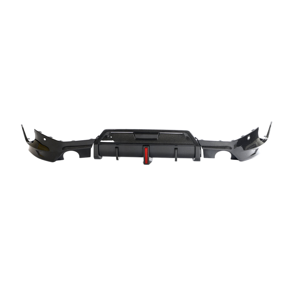 Carbon Fiber Rear Diffuser Kit With Light | G42 M240