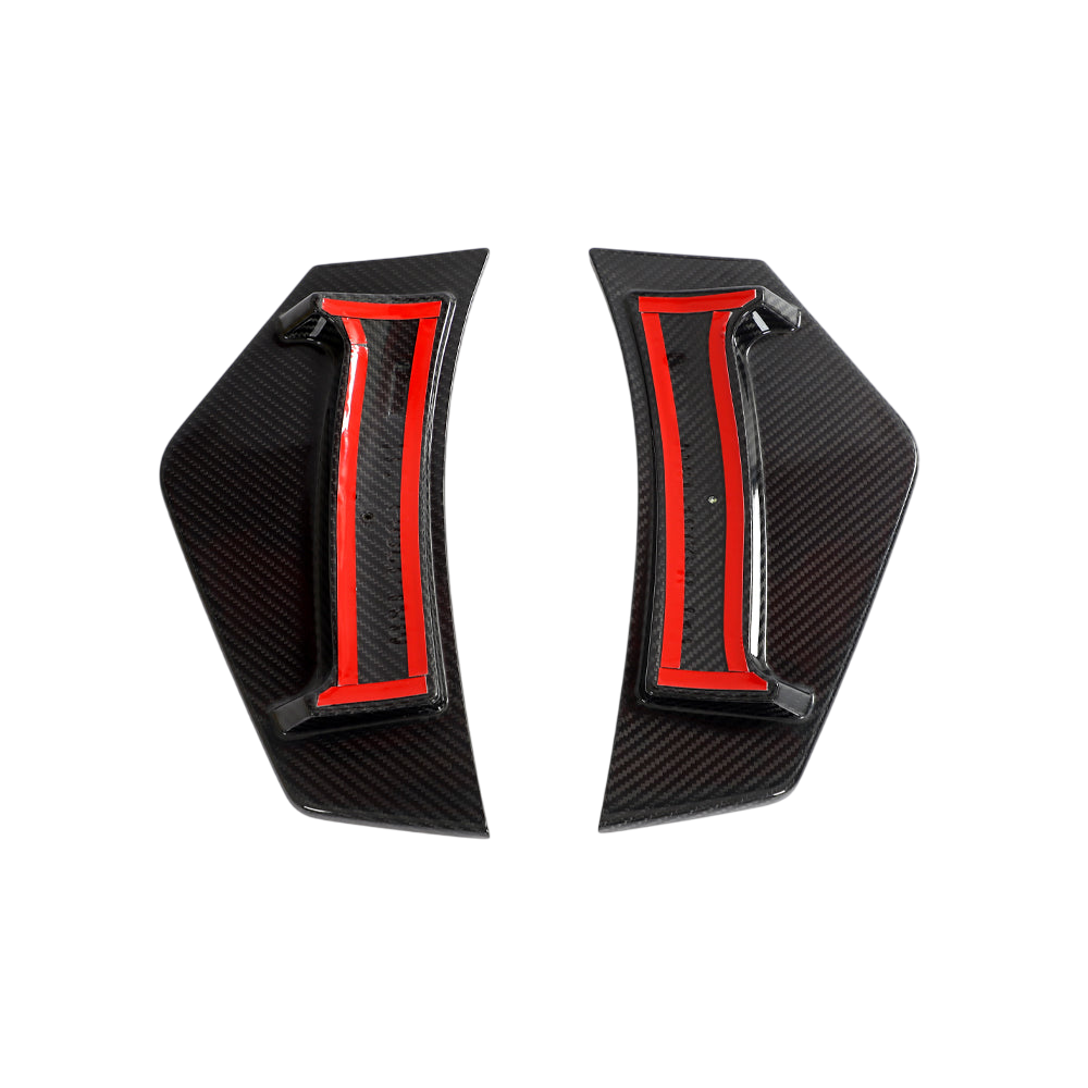 Carbon Fiber Rear Canards | Audi 2023 R8