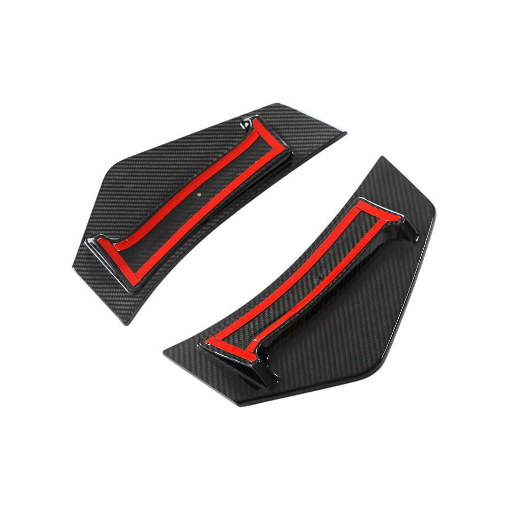 Carbon Fiber Rear Canards | Audi 2023 R8