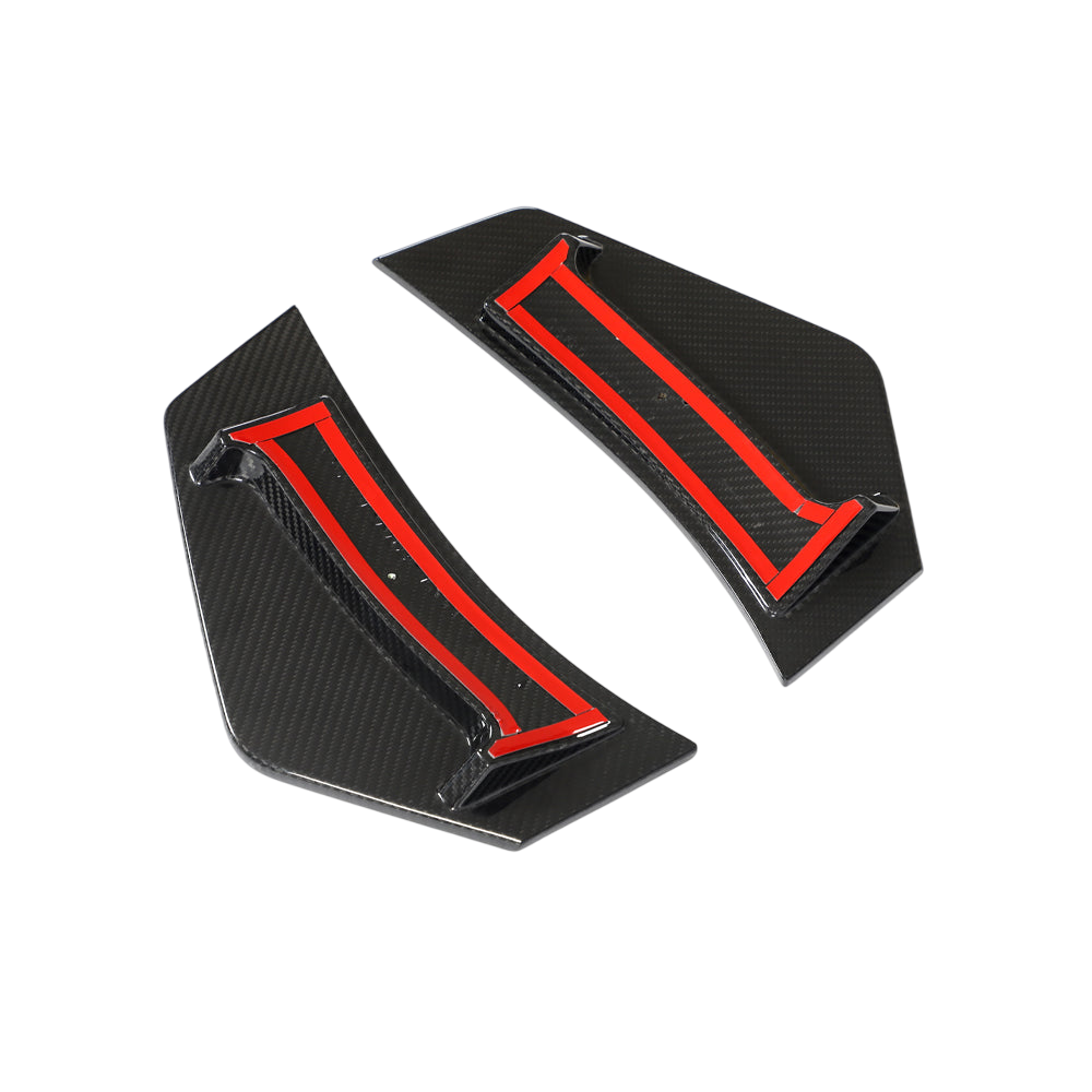 Carbon Fiber Rear Canards | Audi 2023 R8