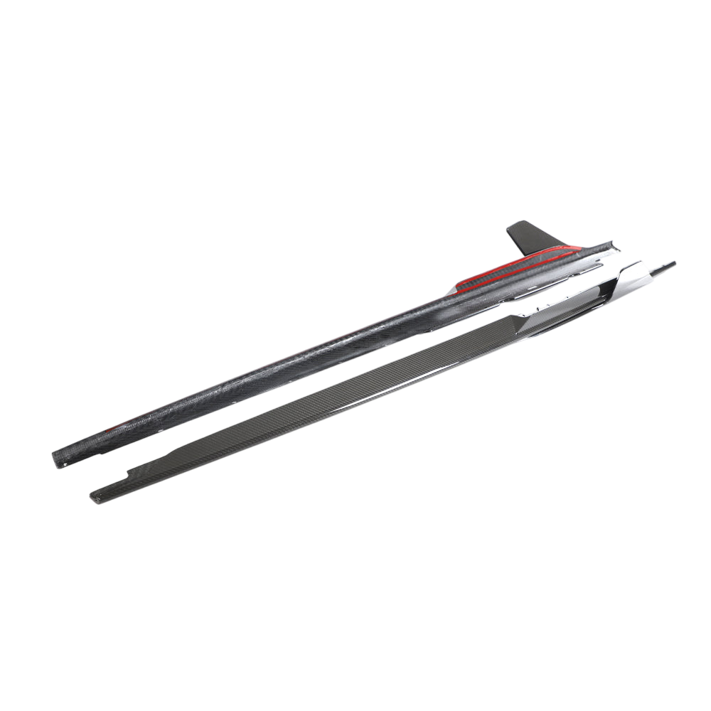 Carbon Fiber Side Shirts With Winglets | Audi 2023 R8