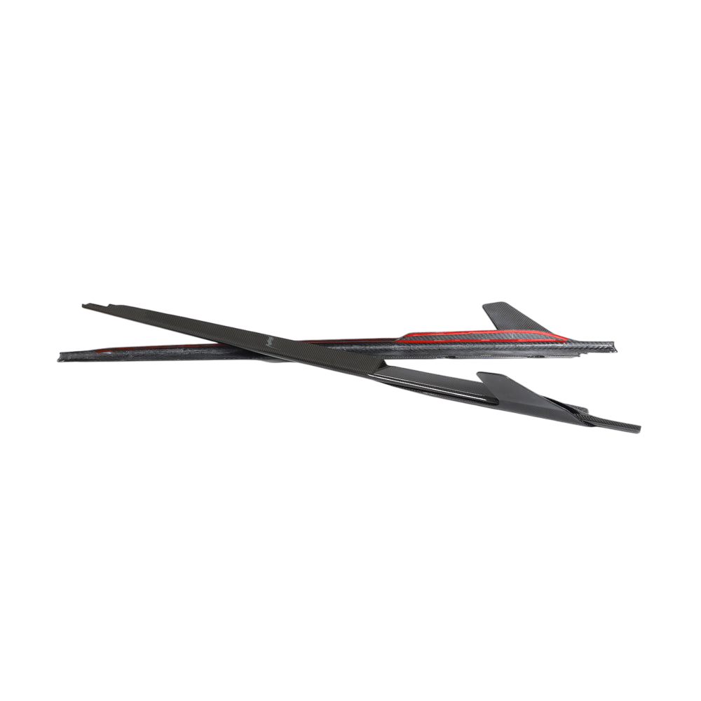 Carbon Fiber Side Shirts With Winglets | Audi 2023 R8