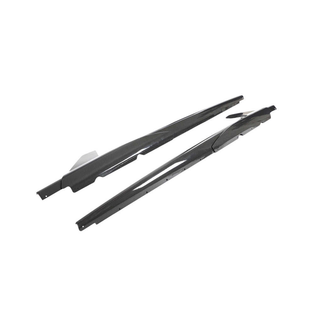 Carbon Fiber Side Shirts With Winglets | Audi 2023 R8