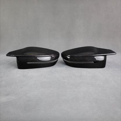 Midnight Manufacturing Wet Carbon Fiber Side Mirror Covers | G8x M3 M4, G87 M2