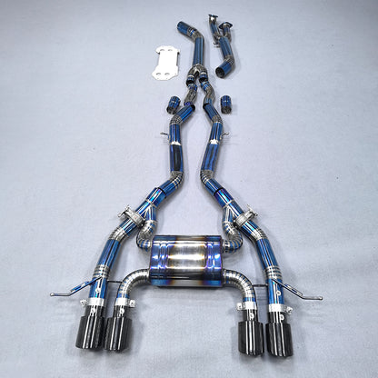 Titanium Valved Cat-Back Exhaust System | BMW G8X M3 M4
