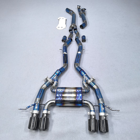 Titanium Valved Cat-Back Exhaust System | BMW G8X M3 M4