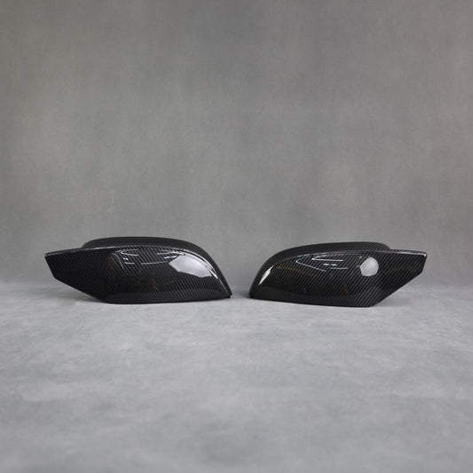 Midnight Manufacturing Wet Carbon Fiber Side Mirror Covers | G8x M3 M4, G87 M2