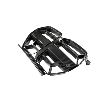 Carbon Fiber Aggressive Kidney Grille (NO ACC) | BMW G8X M3 M4