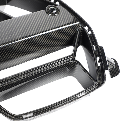 Carbon Fiber Aggressive Kidney Grille (NO ACC) | BMW G8X M3 M4