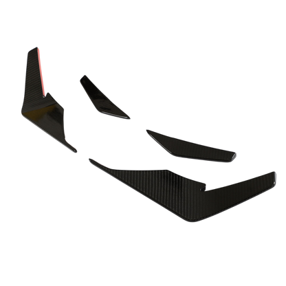 Carbon Fiber Front Canards | Audi R8 2023+