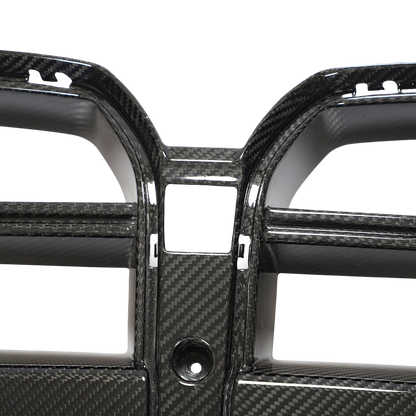 Carbon Fiber Aggressive Kidney Grille (NO ACC) | BMW G8X M3 M4