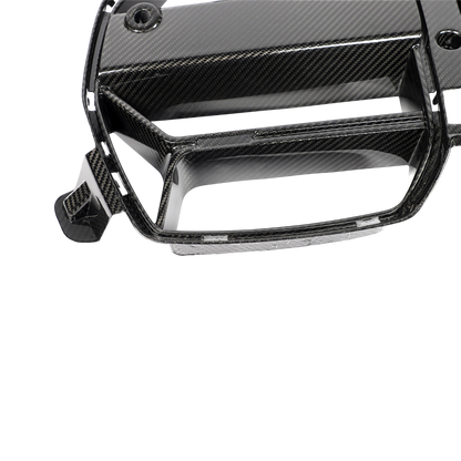 Carbon Fiber Aggressive Kidney Grille (NO ACC) | BMW G8X M3 M4