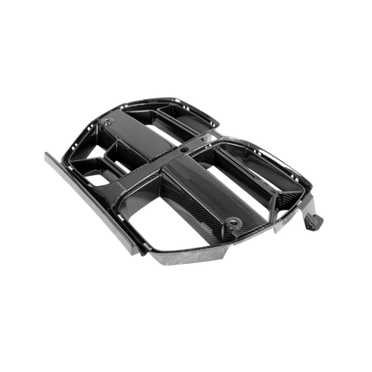 Carbon Fiber Aggressive Kidney Grille (WITH ACC) | BMW G8X M3 M4