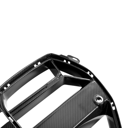 Carbon Fiber Aggressive Kidney Grille (WITH ACC) | BMW G8X M3 M4