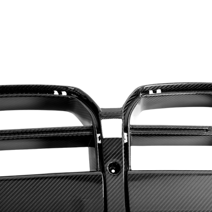 Carbon Fiber Aggressive Kidney Grille (WITH ACC) | BMW G8X M3 M4