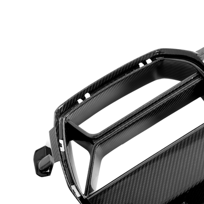 Carbon Fiber Aggressive Kidney Grille (WITH ACC) | BMW G8X M3 M4