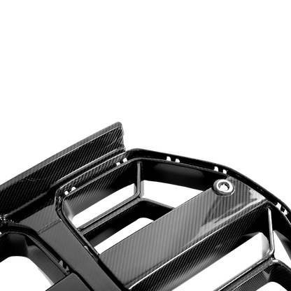 Carbon Fiber Aggressive Kidney Grille (WITH ACC) | BMW G8X M3 M4