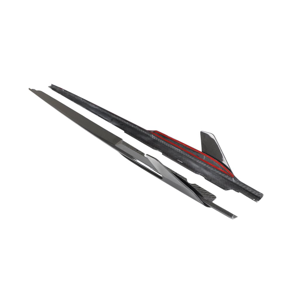 Carbon Fiber Side Shirts With Winglets | Audi 2023 R8