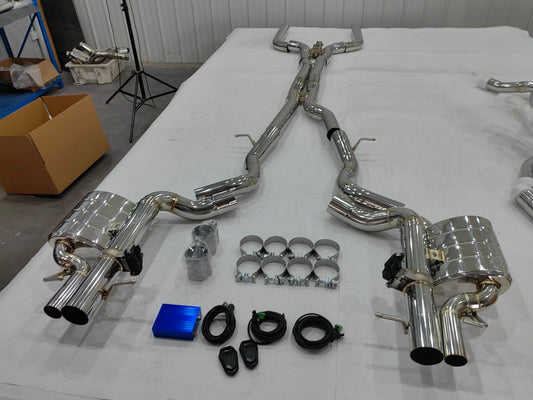 Midnight Manufacturing No CEL E63 Catback Exhaust System | W213